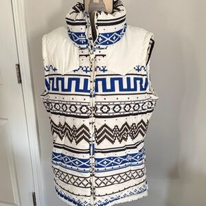 White Nike 6.0 Winter Vest Women's Size M Medium